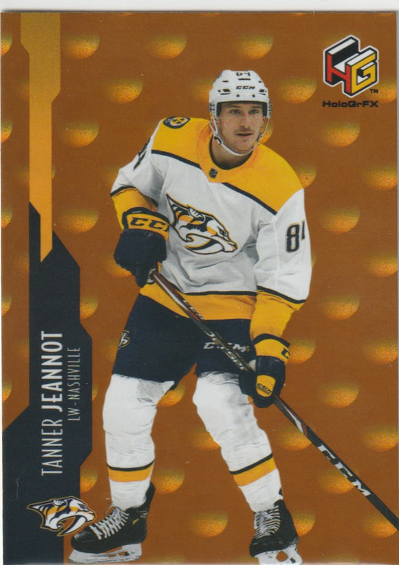 2021-22 Upper Deck HoloGrFx Rookies Gold #HG5 Tanner Jeannot