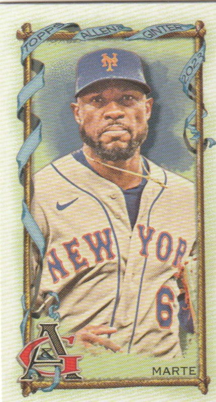 2023 Topps Allen and Ginter Mini #177 Starling Marte