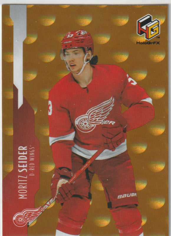 2021-22 Upper Deck HoloGrFx Rookies Gold #HG13 Moritz Seider