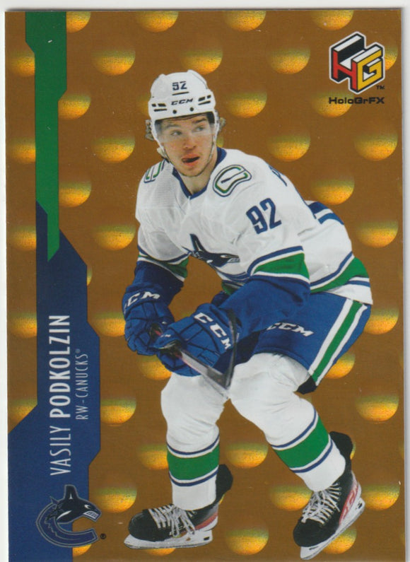 2021-22 Upper Deck HoloGrFx Rookies Gold #HG11 Vasily Podkolzin