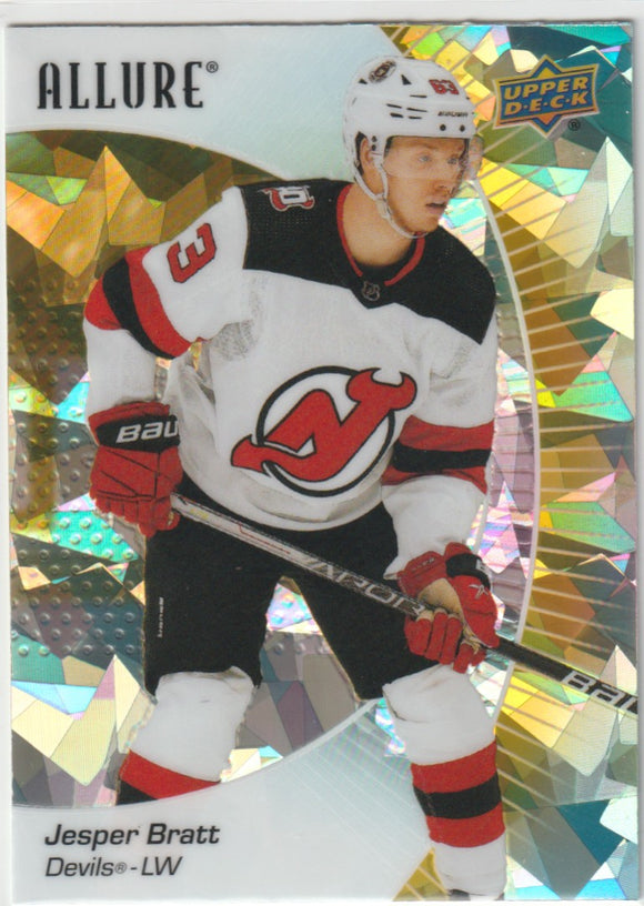 2023-24 Upper Deck Allure Yellow Taxi #60 Jesper Bratt