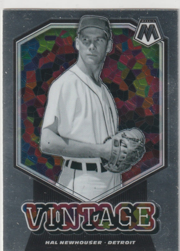 2021 Panini Mosaic Vintage #10 Hal Newhouser