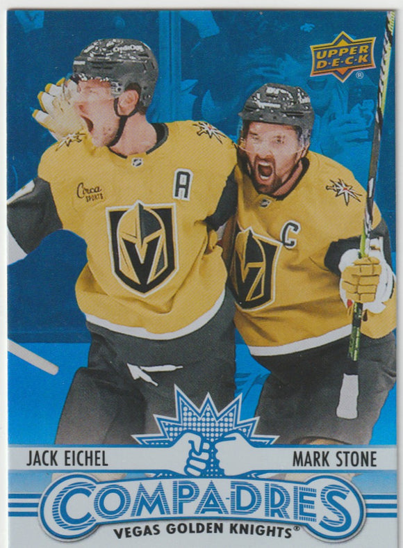 2025-26 Upper Deck Compadres #CM14 Jack Eichel/Mark Stone