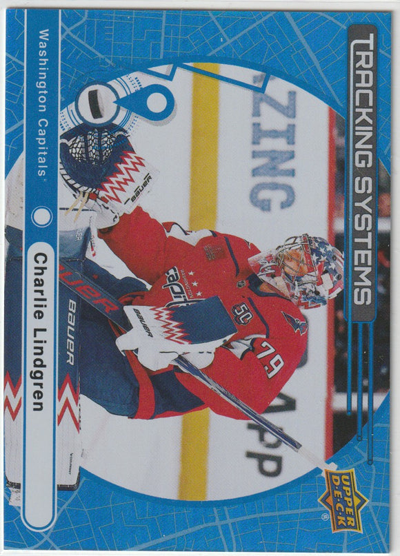 2025-26 Upper Deck Tracking Systems #TS27 Charlie Lindgren