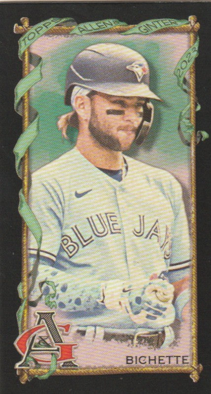 2023 Topps Allen and Ginter Mini Black Border #147 Bo Bichette