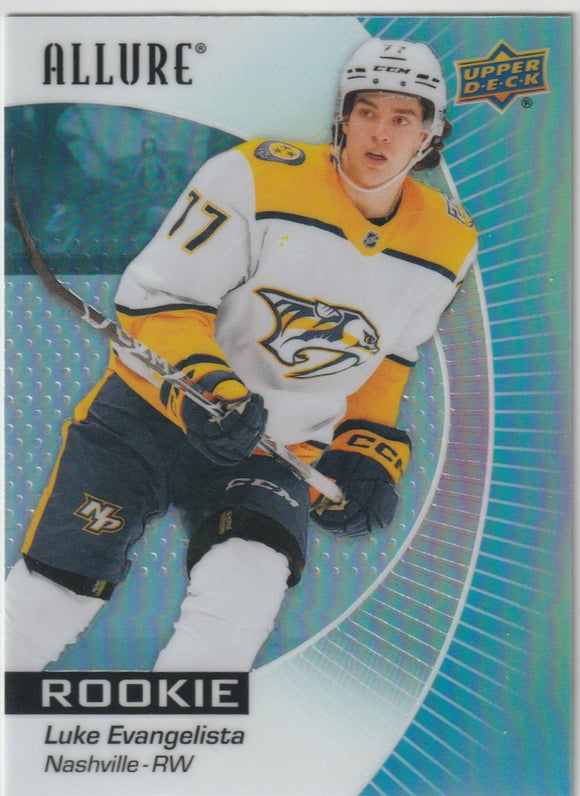 2023-24 Upper Deck Allure #136 Luke Evangelista RC
