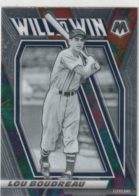 2021 Panini Mosaic Will to Win #11 Lou Boudreau