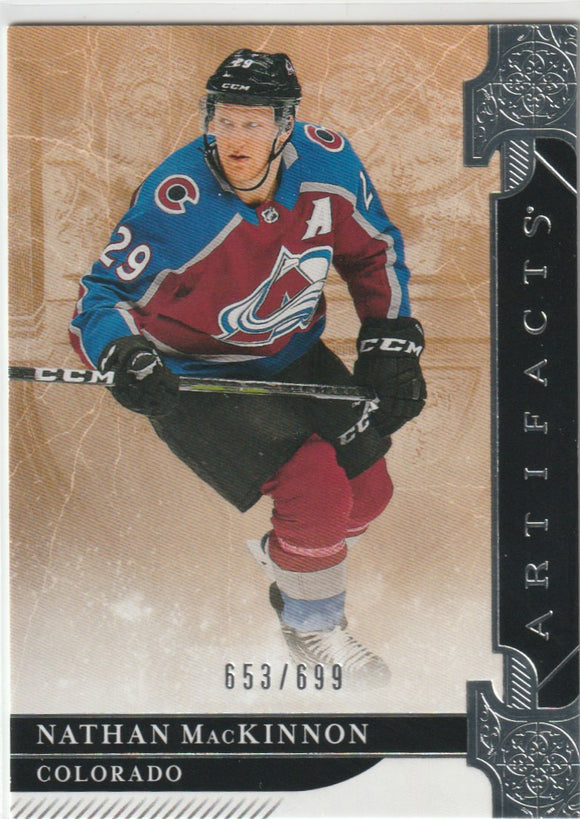 2019-20 Artifacts #133 Nathan MacKinnon S - 653/699