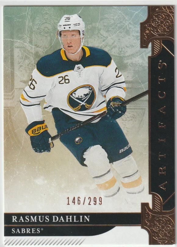 2019-20 Artifacts Copper #25 Rasmus Dahlin - 146/299