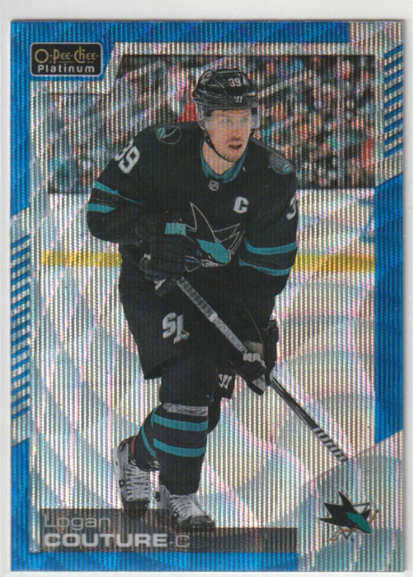 2020-21 O-Pee-Chee Platinum Blue Surge #79 Logan Couture