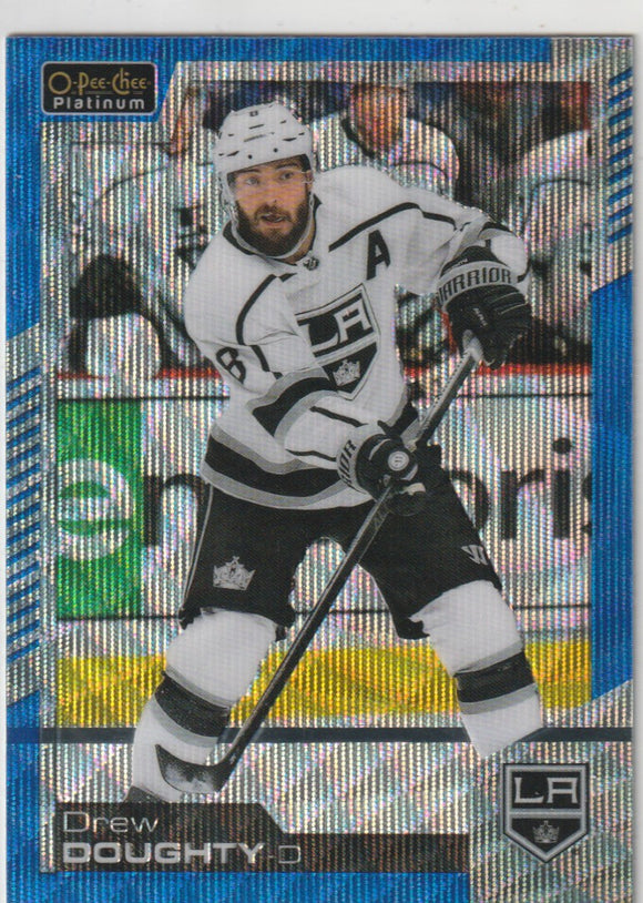 2020-21 O-Pee-Chee Platinum Blue Surge #127 Drew Doughty