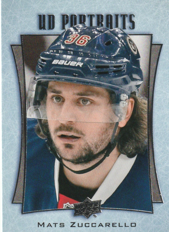2016-17 Upper Deck UD Portraits #P2 Mats Zuccarello